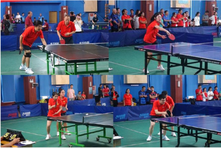中技公司参加集团第五届职工乒乓球比赛